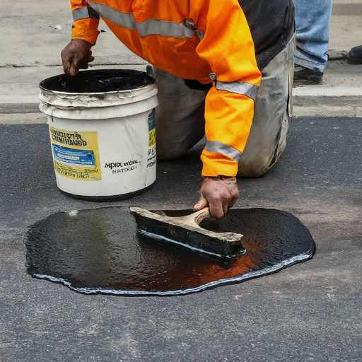 Asphalt sealing service